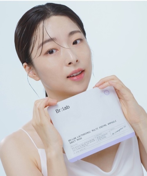 Br:lab（ビアルラップ）の「LACTOBIONIC MULTI ENZYME AMPOULE SHEET MASK（パック/フェイスマスク・レディース・その他・FREE）」の3枚目の写真
