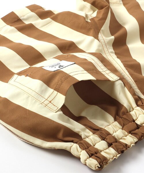 p.premier(ピードットプルミエ)の「ストライプスイムパンツ(水着・キッズ・ブラック/イエロー/ブラウン・80/90/100/110/120/130/140)」の9枚目の写真