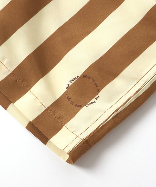 p.premier(ピードットプルミエ)の「ストライプスイムパンツ(水着・キッズ・ブラック/イエロー/ブラウン・80/90/100/110/120/130/140)」の10枚目の写真