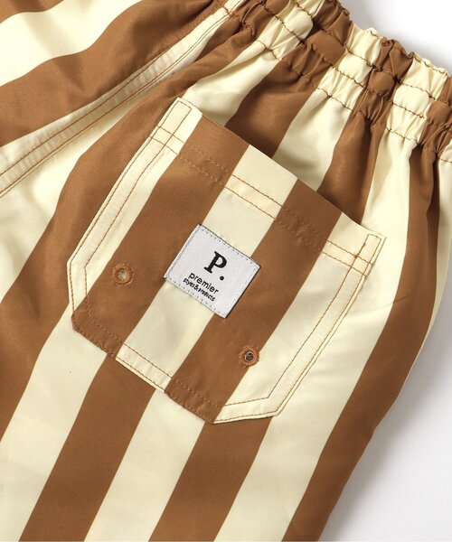 p.premier(ピードットプルミエ)の「ストライプスイムパンツ(水着・キッズ・ブラック/イエロー/ブラウン・80/90/100/110/120/130/140)」の20枚目の写真