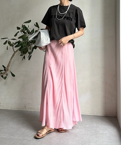 DouDou（ドゥドゥ）の「JE T'EN PRIEフロッキーロゴTEE（Tシャツ/カットソー・レディース・チャコールグレー/グレー/ホワイト系その他/ホワイト/ブラウン・FREE）」の22枚目の写真