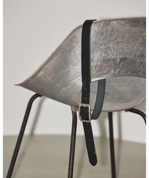 TODAYFUL(トゥデイフル)の「【TODAYFUL/トゥデイフル】Vintage Leather Belt/ヴィンテージレザーベルト(ベルト・レディース・ブラック・FREE)」の4枚目の写真