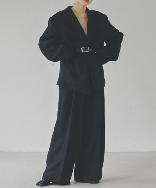 TODAYFUL(トゥデイフル)の「【TODAYFUL/トゥデイフル】Vintage Leather Belt/ヴィンテージレザーベルト(ベルト・レディース・ブラック・FREE)」の10枚目の写真