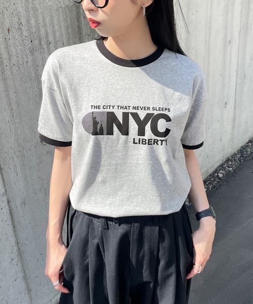 リンガーTシャツ（Tシャツ/カットソー）｜Chillfar（チルファー