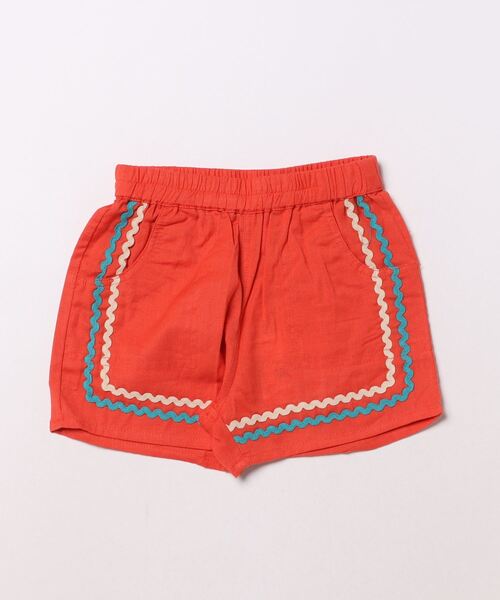 CALMIA（カルミア）の「naminamiリネンショートパンツ（80～150cm）（その他パンツ・キッズ・レッド/チャコール/パープル・150/140/110/100/90/80/130/120）」の13枚目の写真