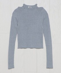 CFCL リブ ロングスリーブカットソー ニット プルオーバー 長袖 3 CFCL リブ ロングスリーブカットソー ニット プルオーバー 長袖