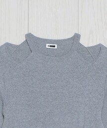 BEAUTY&YOUTH UNITED ARROWS - 【けあねこ】H リブチルドレンニット　プルオーバー 82545590_b_05_215.jpg