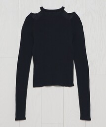 BEAUTY&amp;YOUTH UNITED ARROWS - 【けあねこ】H リブチルドレンニット　プルオーバー 1600024F0908_m1_a015.jpg