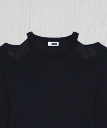 ＜H＞TC リブロングスリーブニットプルオーバー H BEAUTY&YOUTH UNITED ARROWS（エイチビューティーアンドユース