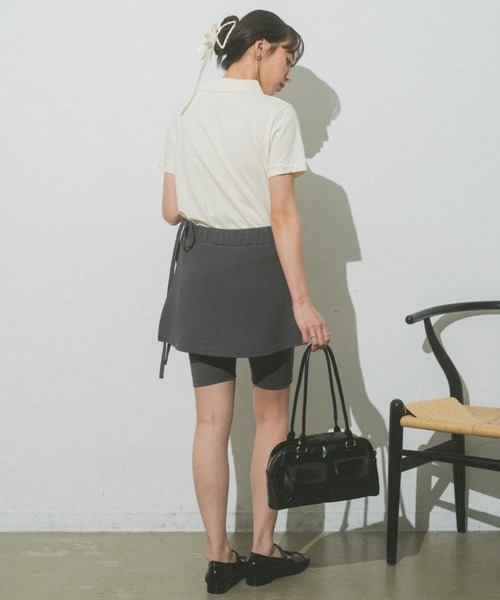 ラップデザインミニスカパン hinari スカート ラップデザインミニスカパン : ZOZOTOWN Yahoo