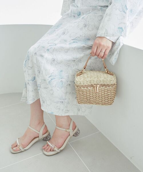 MAJESTIC LEGON（マジェスティックレゴン）の「クリアパールサンダル（サンダル・レディース・ブラック/アイボリー・SMALL/MEDIUM/LARGE/X-LARGE）」の13枚目の写真