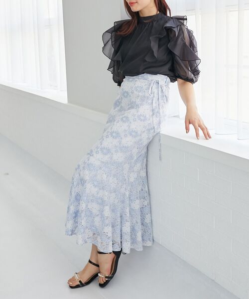 MAJESTIC LEGON（マジェスティックレゴン）の「クリアパールサンダル（サンダル・レディース・ブラック/アイボリー・SMALL/MEDIUM/LARGE/X-LARGE）」の19枚目の写真