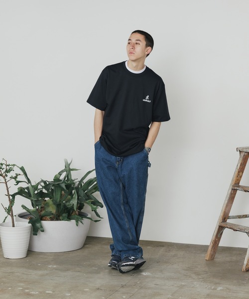 Gramicci(グラミチ)の「Gramicci/グラミチ ONE POINT LOGO TEE ワンポイントロゴ Tシャツ(Tシャツ/カットソー・メンズ・ブラック/ホワイト・XL/L/M)」の3枚目の写真