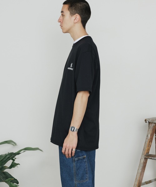 Gramicci(グラミチ)の「Gramicci/グラミチ ONE POINT LOGO TEE ワンポイントロゴ Tシャツ(Tシャツ/カットソー・メンズ・ブラック/ホワイト・XL/L/M)」の17枚目の写真