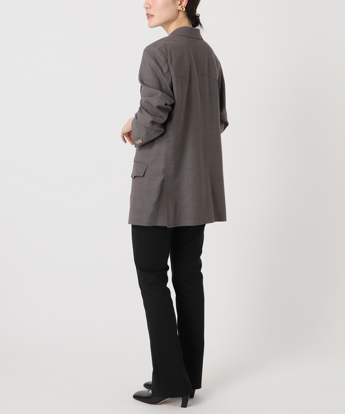 VERMEIL par iena(ヴェルメイユパーイエナ)の「【COUTURE D`ADAM/クチュールドアダム】Dixie ジャケット(テーラードジャケット・レディース・ブラウン・FREE)」の4枚目の写真