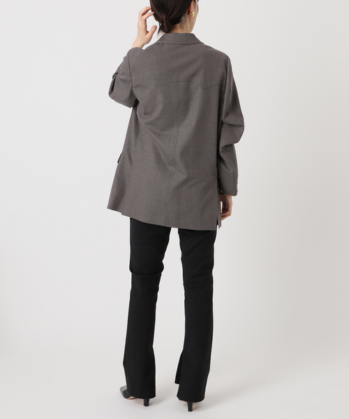 VERMEIL par iena(ヴェルメイユパーイエナ)の「【COUTURE D`ADAM/クチュールドアダム】Dixie ジャケット(テーラードジャケット・レディース・ブラウン・FREE)」の5枚目の写真