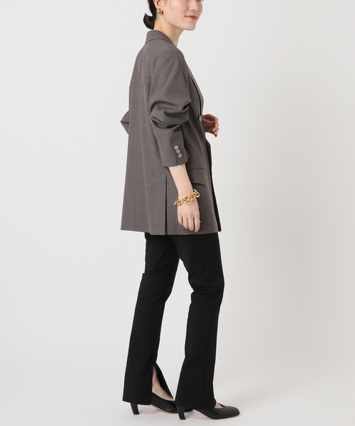VERMEIL par iena(ヴェルメイユパーイエナ)の「【COUTURE D`ADAM/クチュールドアダム】Dixie ジャケット(テーラードジャケット・レディース・ブラウン・FREE)」の6枚目の写真