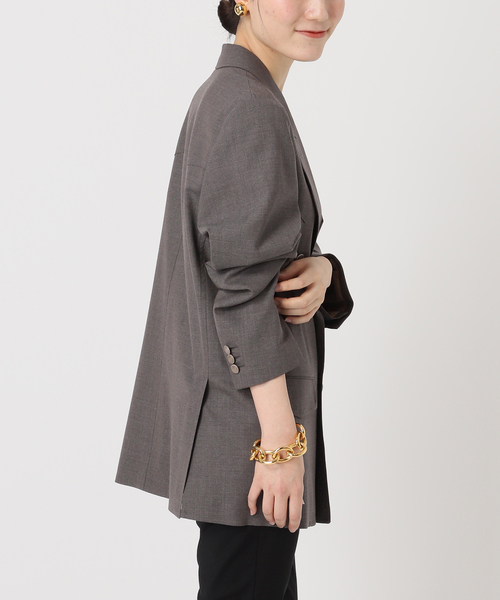 VERMEIL par iena(ヴェルメイユパーイエナ)の「【COUTURE D`ADAM/クチュールドアダム】Dixie ジャケット(テーラードジャケット・レディース・ブラウン・FREE)」の10枚目の写真