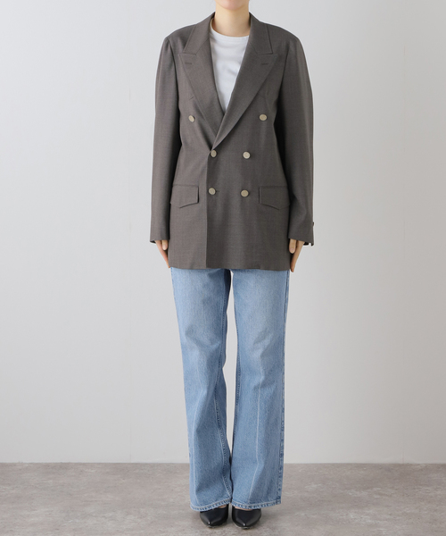 VERMEIL par iena(ヴェルメイユパーイエナ)の「【COUTURE D`ADAM/クチュールドアダム】Dixie ジャケット(テーラードジャケット・レディース・ブラウン・FREE)」の11枚目の写真