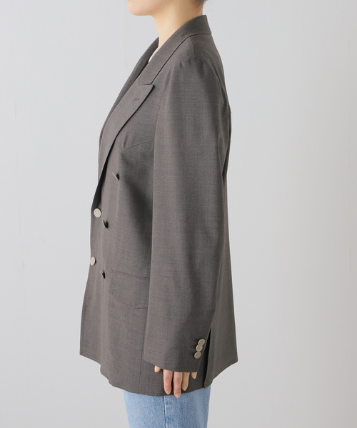 VERMEIL par iena(ヴェルメイユパーイエナ)の「【COUTURE D`ADAM/クチュールドアダム】Dixie ジャケット(テーラードジャケット・レディース・ブラウン・FREE)」の13枚目の写真