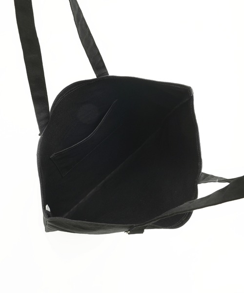 MILKFED.（ミルクフェド）の「HEAVY METAL FLAT TOTE（トートバッグ・レディース・ブラック/ホワイト/ピンク・ONE SIZE）」の13枚目の写真