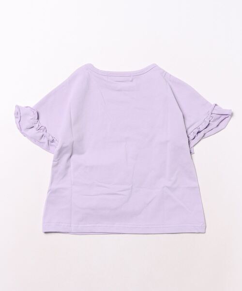 Catherine Cottage（キャサリンコテージ）の「【ZOZO限定】半袖ネコポシェットTシャツ（Tシャツ/カットソー・キッズ・ピンク/ライラック/ブルー/グレー/ペールイエロー・100/130/120/110/150/140）」の10枚目の写真