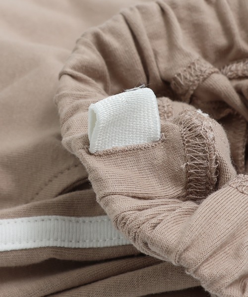 chil2（チルツー）の「パイピングショートパンツ（その他パンツ・キッズ・チャコールグレー/スモークピンク/ブラック/ベージュ/ミント/ラベンダー・150cm/140cm/130cm/120cm/110cm/100cm/90cm/80ｃｍ）」の21枚目の写真
