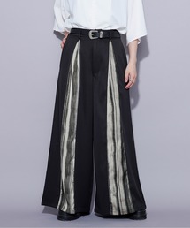 Ellno Loset | センター柄ワイドパンツ(その他パンツ)