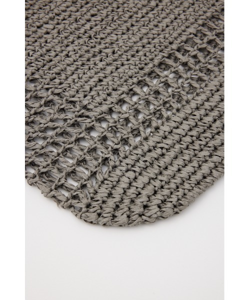 SLY（スライ）の「PAPER  BRAIDS TOTE BAG ペーパー ブレイズ トートバッグ（トートバッグ・レディース・グレー/ピンク/ホワイト・FREE）」の14枚目の写真