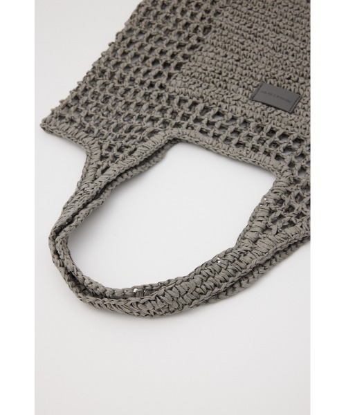 SLY（スライ）の「PAPER  BRAIDS TOTE BAG ペーパー ブレイズ トートバッグ（トートバッグ・レディース・グレー/ピンク/ホワイト・FREE）」の15枚目の写真