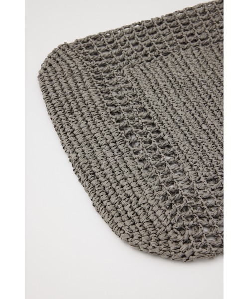 SLY（スライ）の「PAPER  BRAIDS TOTE BAG ペーパー ブレイズ トートバッグ（トートバッグ・レディース・グレー/ピンク/ホワイト・FREE）」の16枚目の写真