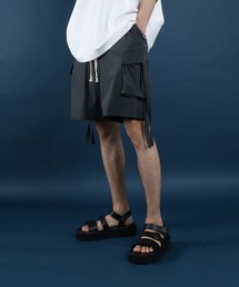 ANPAS（アンパス）の「Nylon Fabric Cargo Shorts/ナイロン カーゴショーツ バギーショーツ カーゴハーフパンツ メンズ レディース（カーゴパンツ）」
