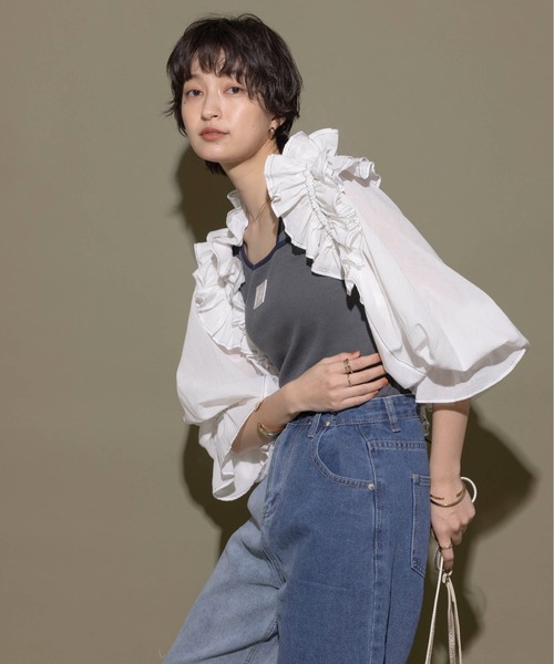 Eimee Law フリルドロストボレロ Eimee Law（エイミーロウ）の「フリルドロストボレロ