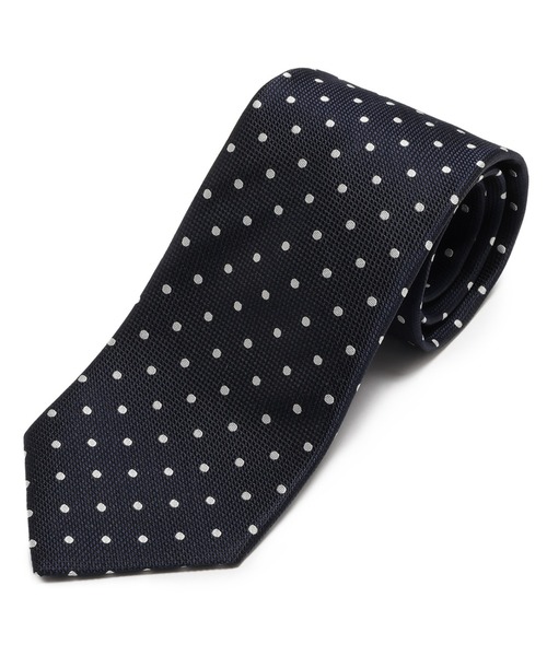 TOKYO SHIRTS（トウキョウシャツ）の「丹後織 絹100% 日本製 ベーシックネクタイ（ネクタイ・メンズ・ネイビー系3/ネイビー系5/ネイビー系6/ブラウン系1/ネイビー系4/ブラウン系2/カーキ/スモークピンク/ピンクベージュ/ネイビー系2/ネイビー系7/グレー/チャコールグレー/ネイビー系1/グリーン/ピンク/サックスブルー系1/サックスブルー系2/ベージュ/ダークベージュ/ゴールド/グリーン系その他・FREE）」の12枚目の写真