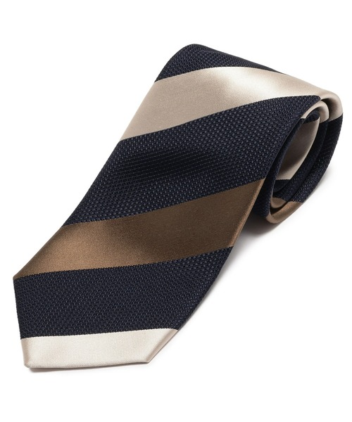 TOKYO SHIRTS（トウキョウシャツ）の「丹後織 絹100% 日本製 ベーシックネクタイ（ネクタイ・メンズ・ネイビー系3/ネイビー系5/ネイビー系6/ブラウン系1/ネイビー系4/ブラウン系2/カーキ/スモークピンク/ピンクベージュ/ネイビー系2/ネイビー系7/グレー/チャコールグレー/ネイビー系1/グリーン/ピンク/サックスブルー系1/サックスブルー系2/ベージュ/ダークベージュ/ゴールド/グリーン系その他・FREE）」の14枚目の写真