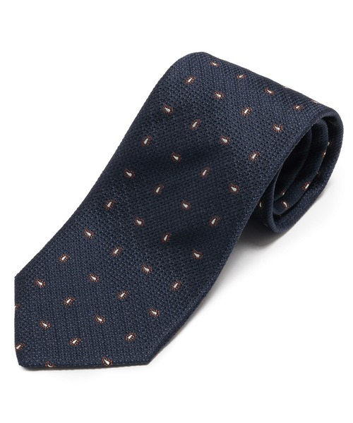 TOKYO SHIRTS（トウキョウシャツ）の「丹後織 絹100% 日本製 ベーシックネクタイ（ネクタイ・メンズ・ネイビー系3/ネイビー系5/ネイビー系6/ブラウン系1/ネイビー系4/ブラウン系2/カーキ/スモークピンク/ピンクベージュ/ネイビー系2/ネイビー系7/グレー/チャコールグレー/ネイビー系1/グリーン/ピンク/サックスブルー系1/サックスブルー系2/ベージュ/ダークベージュ/ゴールド/グリーン系その他・FREE）」の17枚目の写真