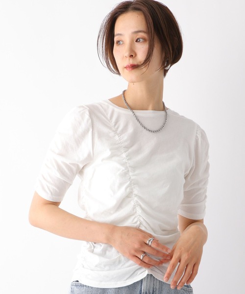 LEPSIM（レプシィム）の「ランダムシャーリングプルオーバー　126519（Tシャツ/カットソー・レディース・ブラック/オフホワイト・FREE）」の17枚目の写真