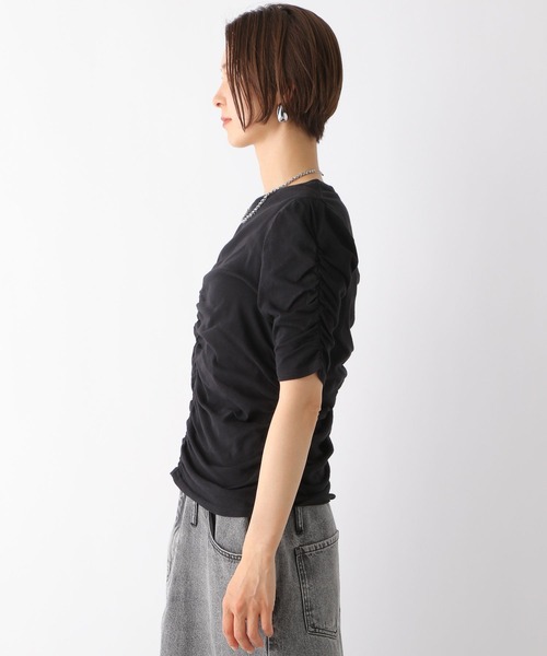 LEPSIM（レプシィム）の「ランダムシャーリングプルオーバー　126519（Tシャツ/カットソー・レディース・ブラック/オフホワイト・FREE）」の15枚目の写真