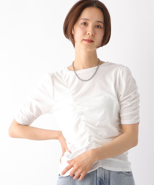 LEPSIM（レプシィム）の「ランダムシャーリングプルオーバー　126519（Tシャツ/カットソー・レディース・ブラック/オフホワイト・FREE）」の16枚目の写真