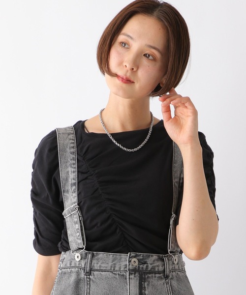 LEPSIM（レプシィム）の「ランダムシャーリングプルオーバー　126519（Tシャツ/カットソー・レディース・ブラック/オフホワイト・FREE）」の21枚目の写真