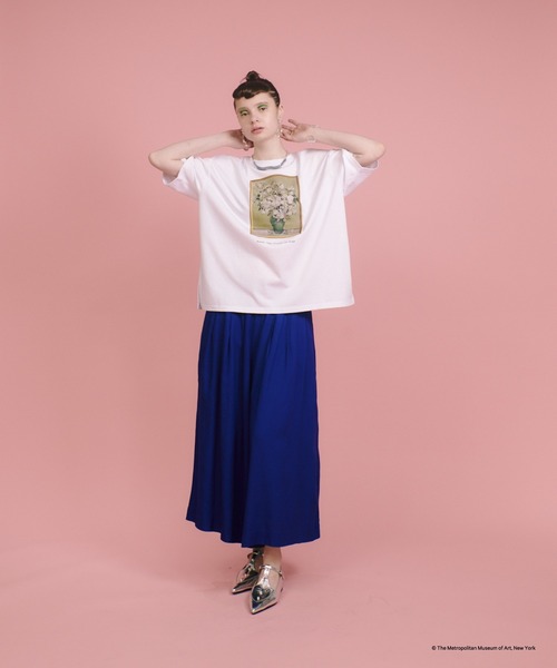 manana suerte(マニャーナスエルテ)の「THE METコラボ Tシャツ(Tシャツ/カットソー・レディース・グリーン/ピンク・FREE)」の18枚目の写真
