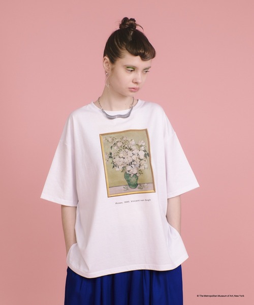 manana suerte(マニャーナスエルテ)の「THE METコラボ Tシャツ(Tシャツ/カットソー・レディース・グリーン/ピンク・FREE)」の8枚目の写真