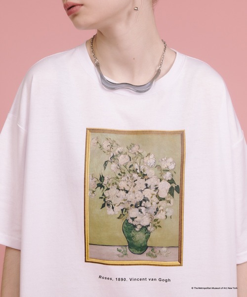 manana suerte(マニャーナスエルテ)の「THE METコラボ Tシャツ(Tシャツ/カットソー・レディース・グリーン/ピンク・FREE)」の10枚目の写真