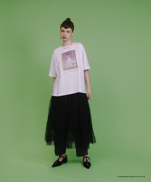 manana suerte(マニャーナスエルテ)の「THE METコラボ Tシャツ(Tシャツ/カットソー・レディース・グリーン/ピンク・FREE)」の11枚目の写真