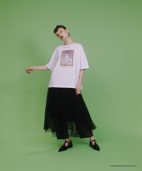 manana suerte(マニャーナスエルテ)の「THE METコラボ Tシャツ(Tシャツ/カットソー・レディース・グリーン/ピンク・FREE)」の17枚目の写真