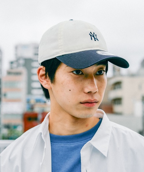 NEW ERA（ニューエラ）の「【NEW ERA(ニューエラ)】9THIRTY EASY SNAP（キャップ・メンズ・ベージュ/ネイビー/アイボリー/ブラック・FREE）」の4枚目の写真