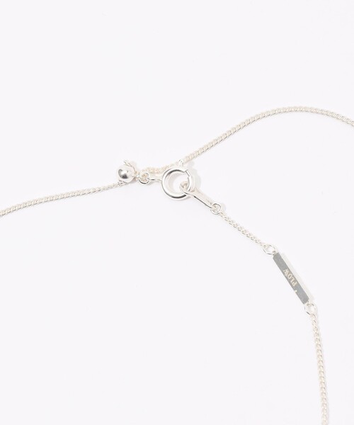 PLOW（プラウ）の「□PLOW white shell window ネックレス