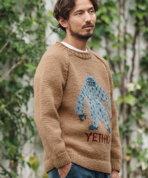 CAMBIO（カンビオ）の「mn2975-【HIMALAYAN CLIMBERS HAND-KNIT
