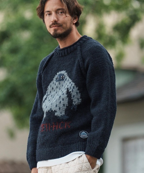 CAMBIO（カンビオ）の「mn2975-【HIMALAYAN CLIMBERS HAND-KNIT