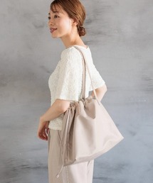 LAKOLE | フェイクレザー巾着トートバッグ / 132226(トートバッグ)